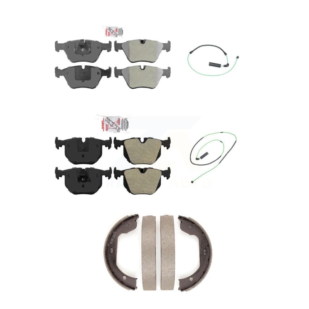 AmeriBRAKES - KNW-100434 - Front and Rear Disc Brake Pad Kits image 1