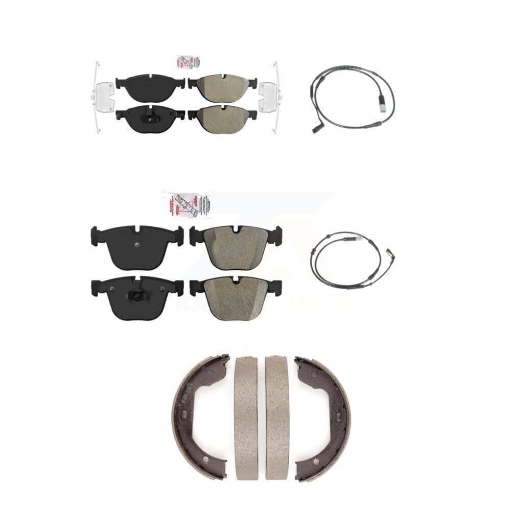 AmeriBRAKES - KNW-100441 - Front and Rear Disc Brake Pad Kits image 1