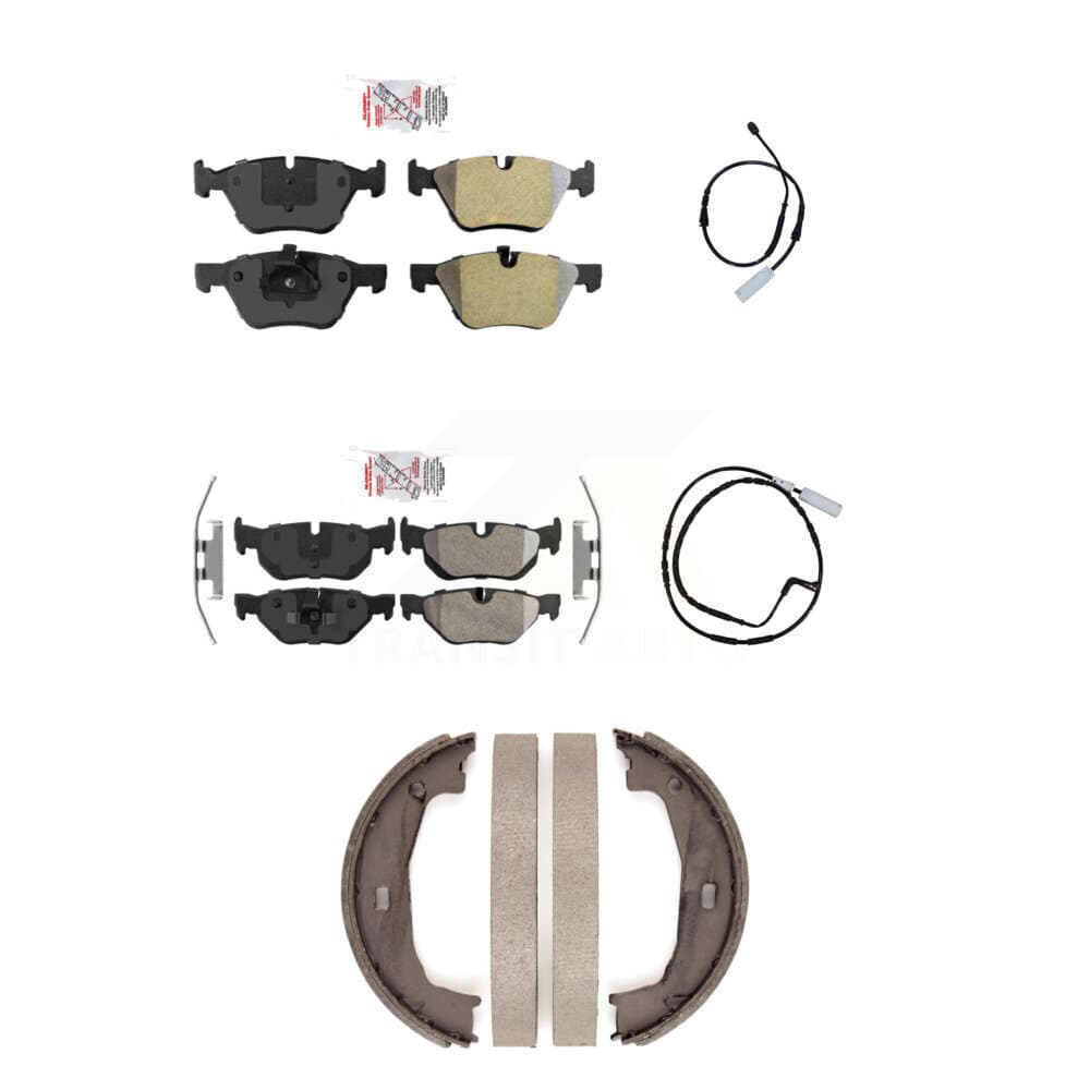 AmeriBRAKES - KNW-100443 - Front and Rear Disc Brake Pad Kits image 1