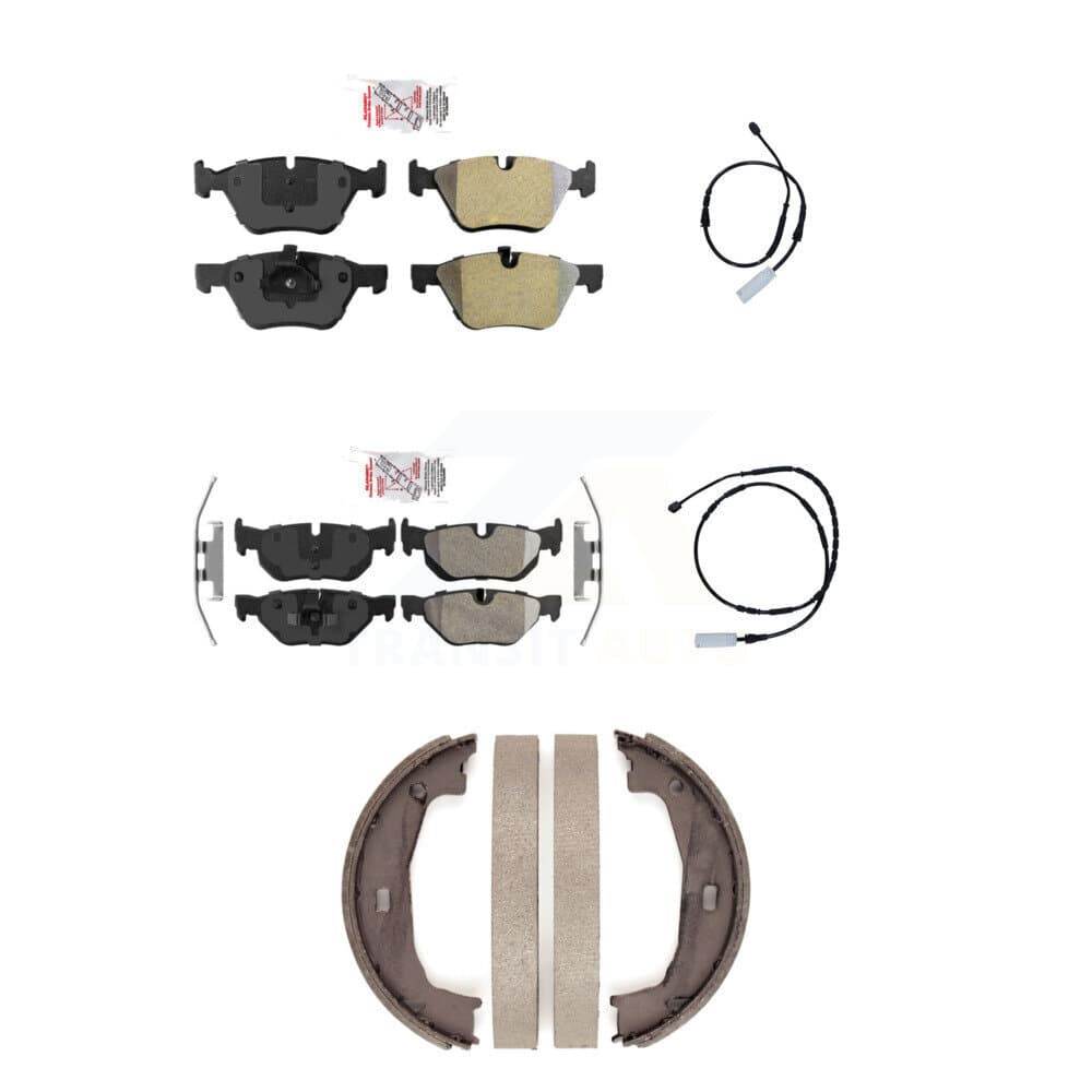 AmeriBRAKES - KNW-100448 - Front and Rear Disc Brake Pad Kits image 1