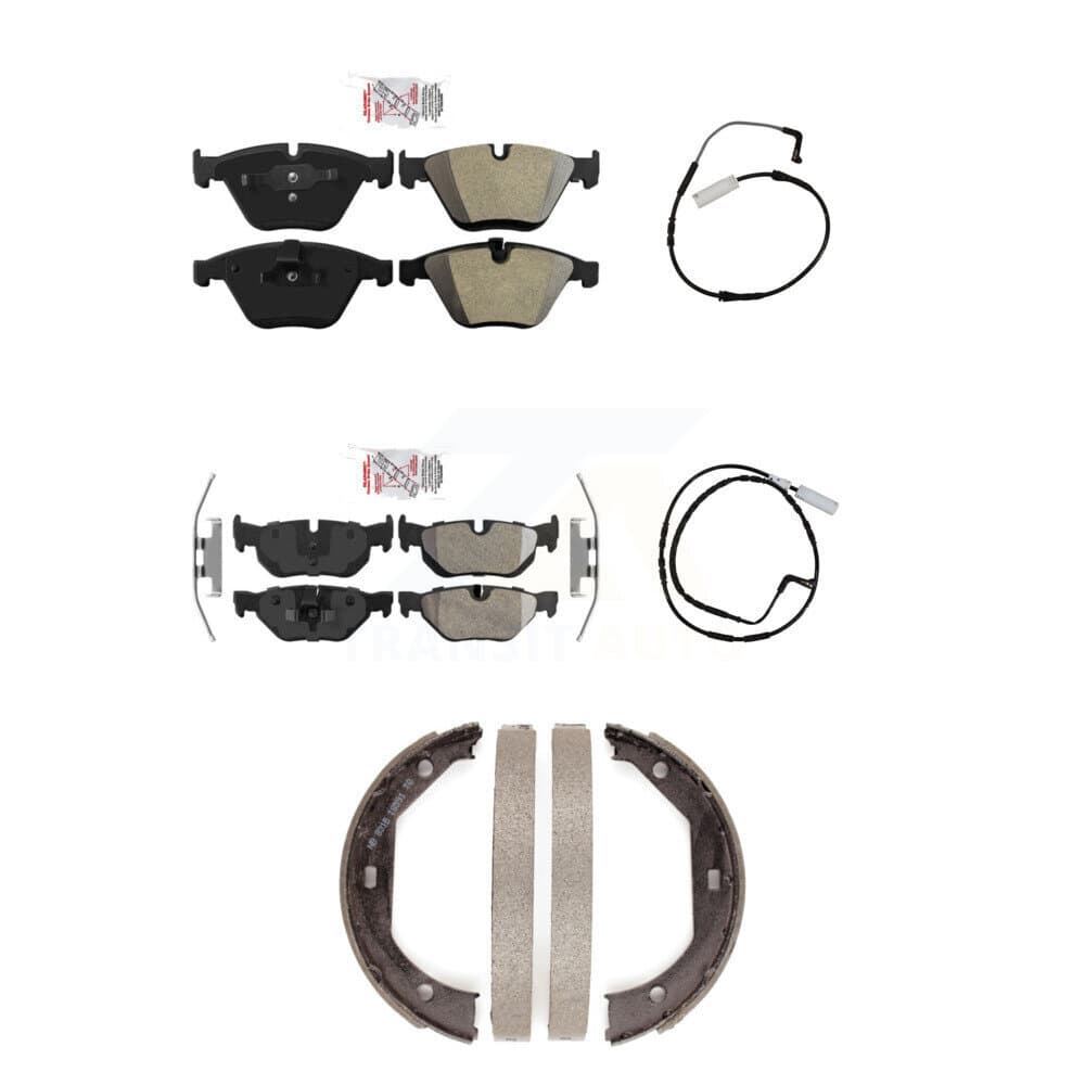 AmeriBRAKES - KNW-100450 - Front and Rear Disc Brake Pad Kits image 1