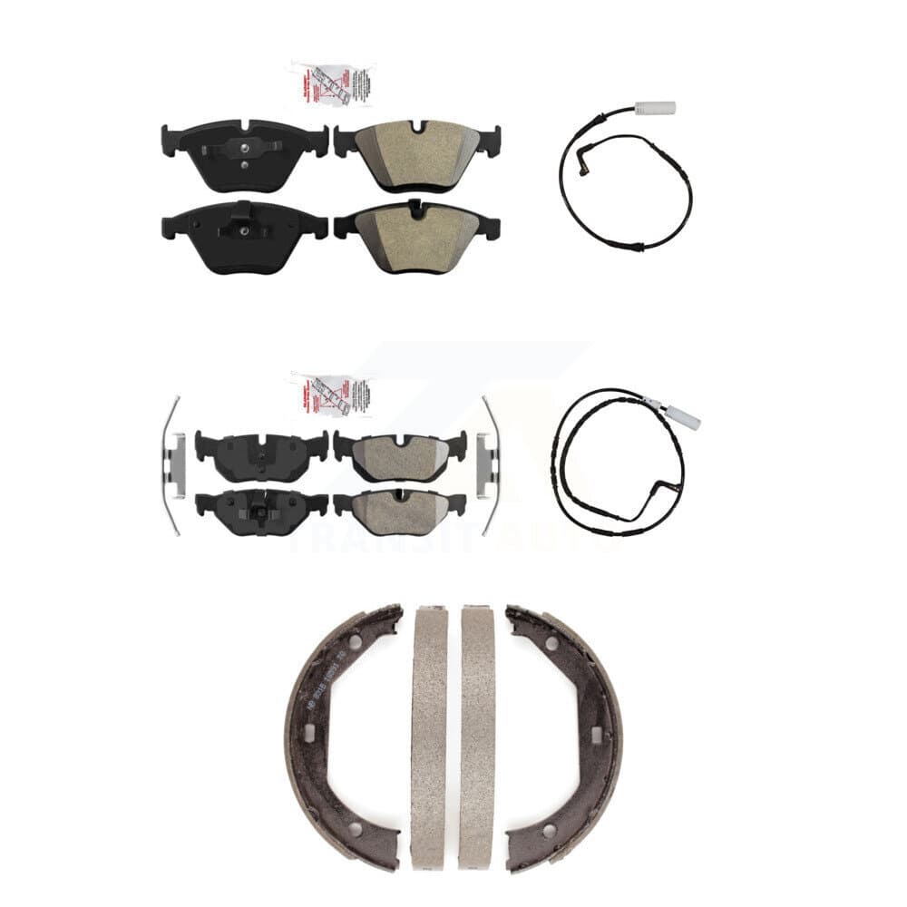AmeriBRAKES - KNW-100451 - Front and Rear Disc Brake Pad Kits image 1