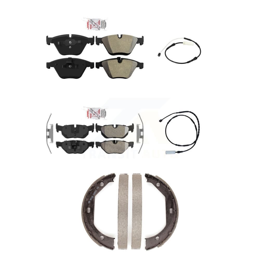 AmeriBRAKES - KNW-100459 - Front and Rear Disc Brake Pad Kits image 1