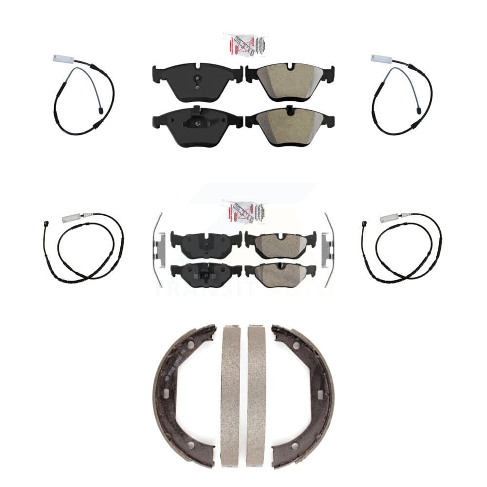 AmeriBRAKES - KNW-100470 - Front and Rear Disc Brake Pad Kits image 1