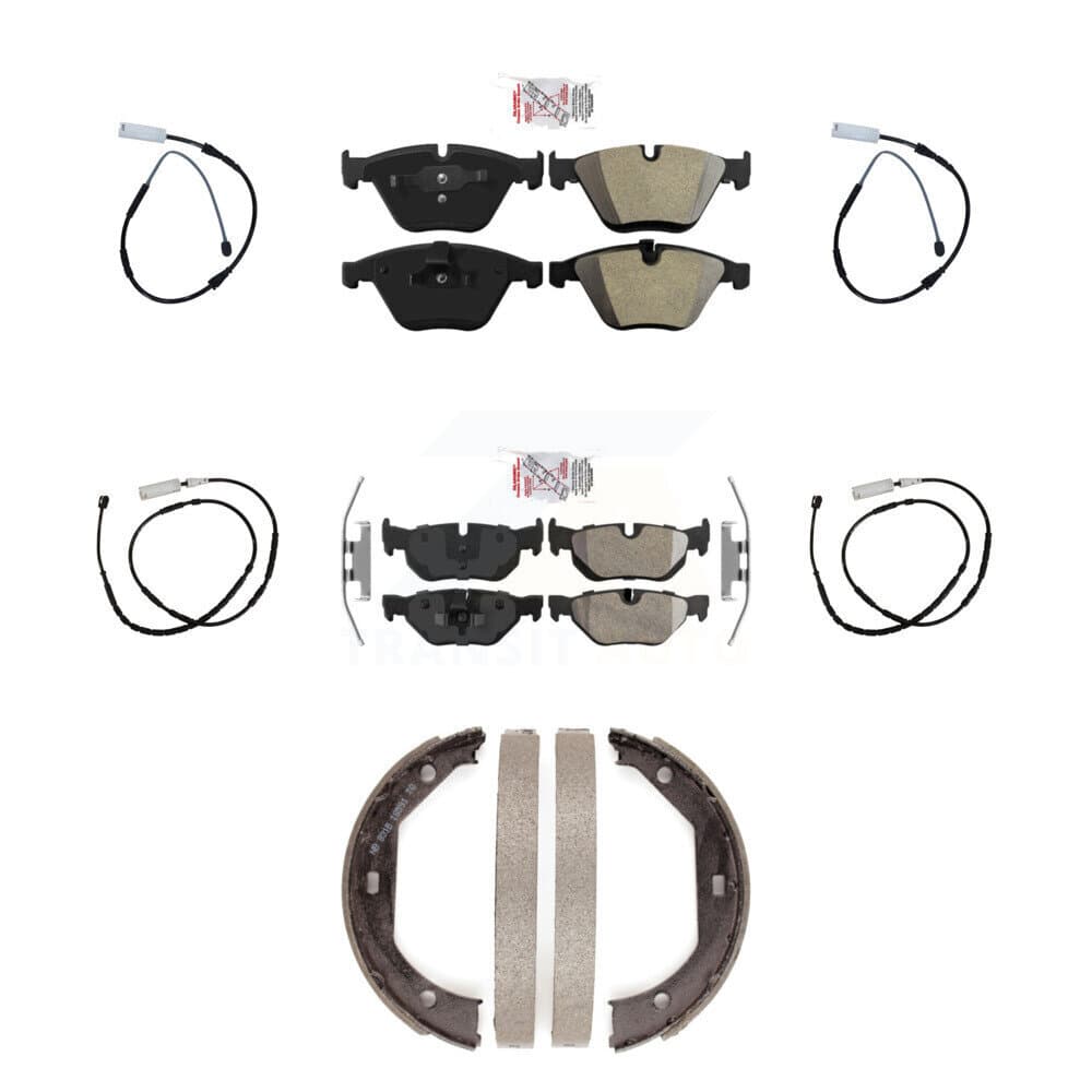 AmeriBRAKES - KNW-100471 - Front and Rear Disc Brake Pad Kits image 1