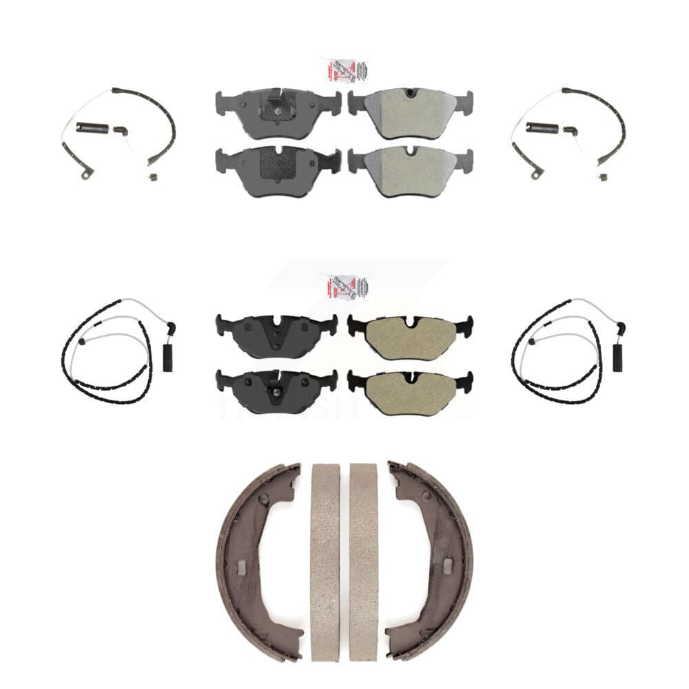 AmeriBRAKES - KNW-100478 - Front and Rear Disc Brake Pad Kits image 1