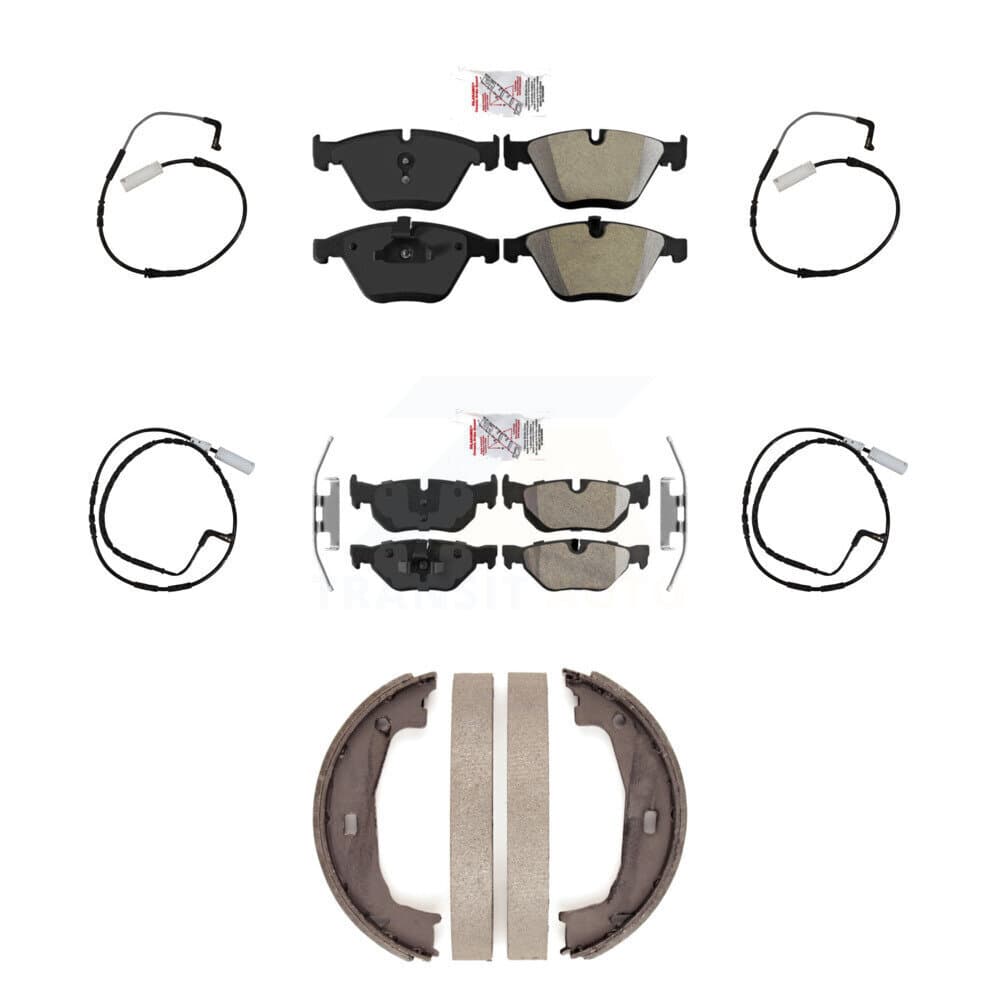 AmeriBRAKES - KNW-100492 - Front and Rear Disc Brake Pad Kits image 1