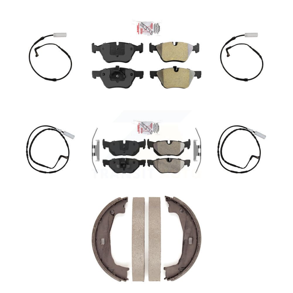 AmeriBRAKES - KNW-100502 - Front and Rear Disc Brake Pad Kits image 1