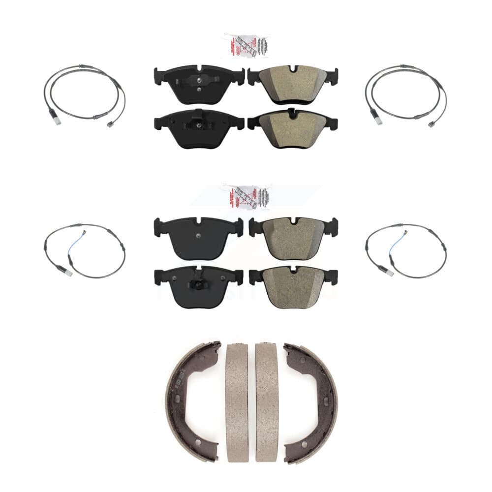 AmeriBRAKES - KNW-100508 - Front and Rear Disc Brake Pad Kits image 1