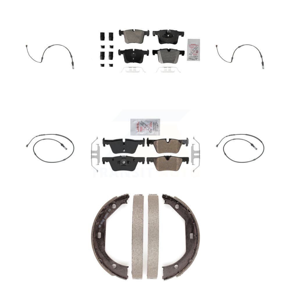 AmeriBRAKES - KNW-100514 - Front and Rear Disc Brake Pad Kits image 1