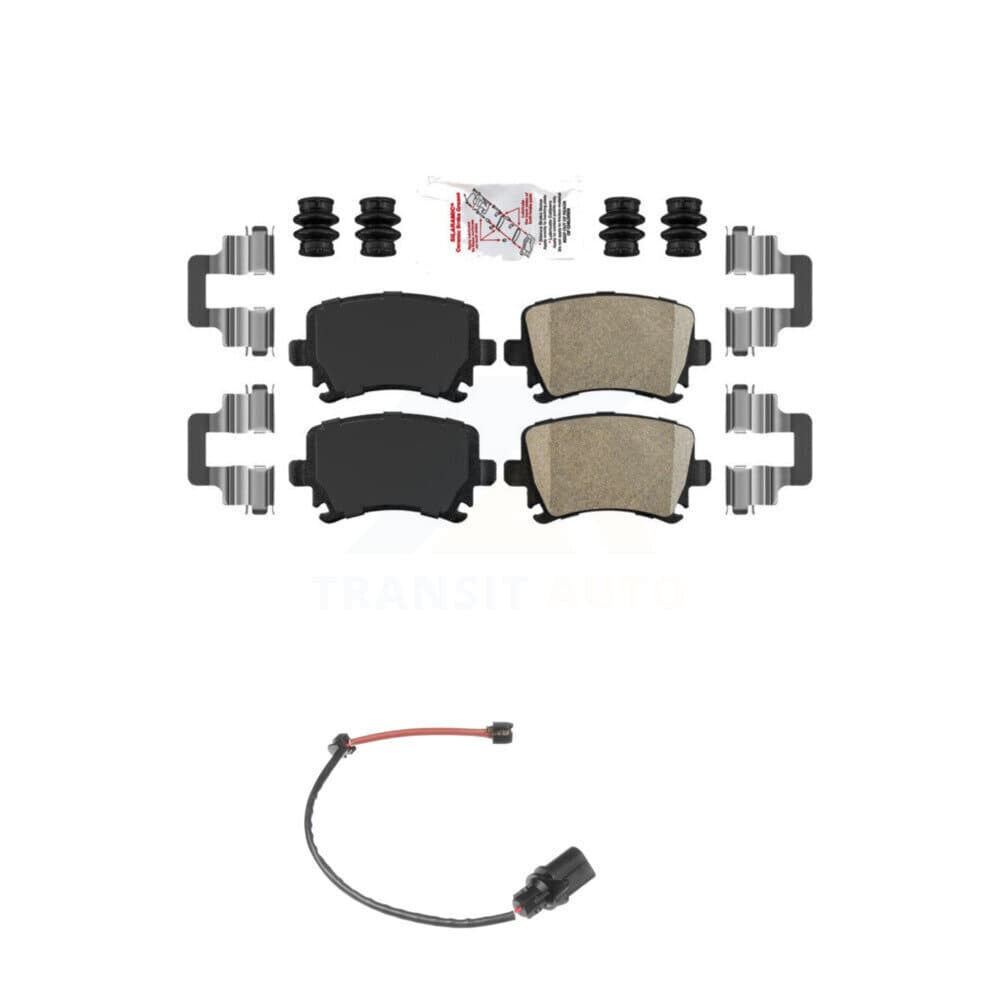 AmeriBRAKES - KNW-100863 - Rear Disc Brake Pad Kits image 1
