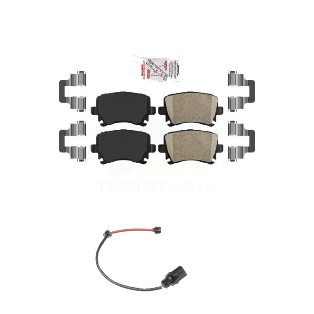AmeriBRAKES - KNW-100864 - Rear Disc Brake Pad Kits image 1