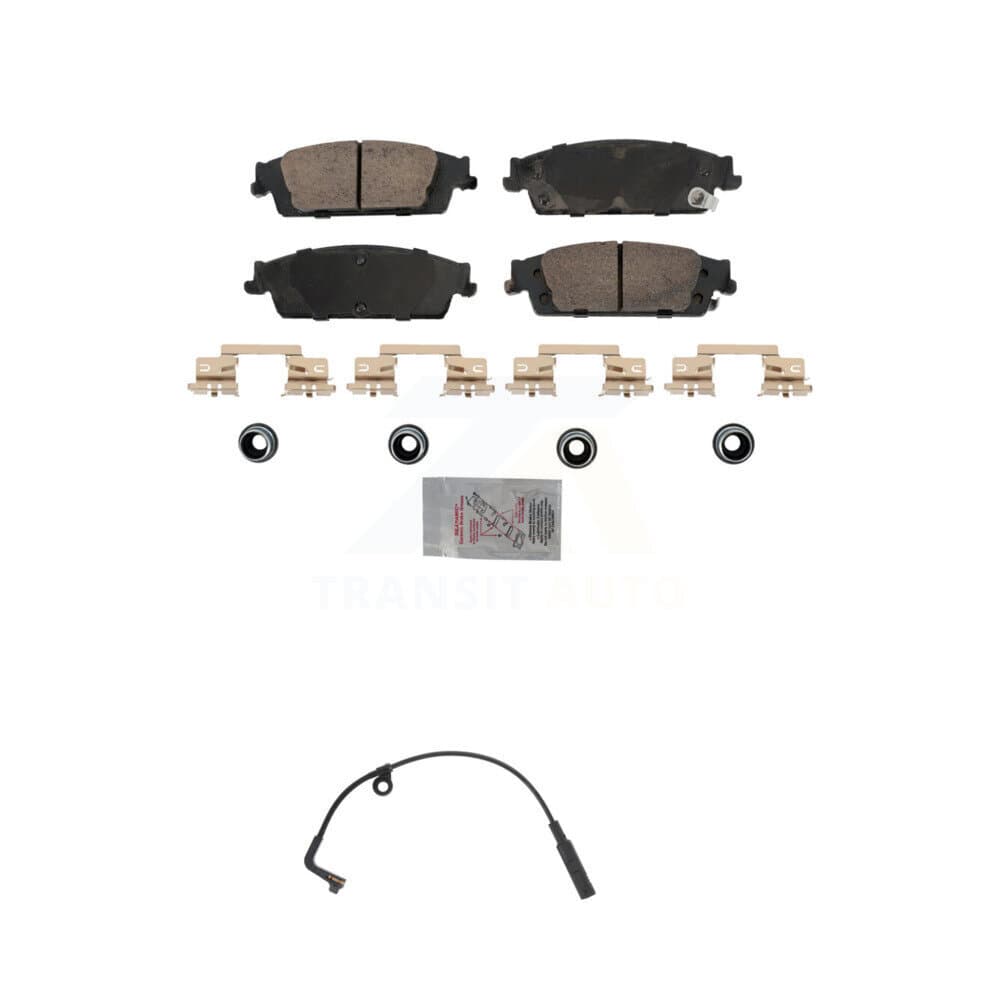 AmeriBRAKES - KNW-100875 - Rear Disc Brake Pad Kits image 1
