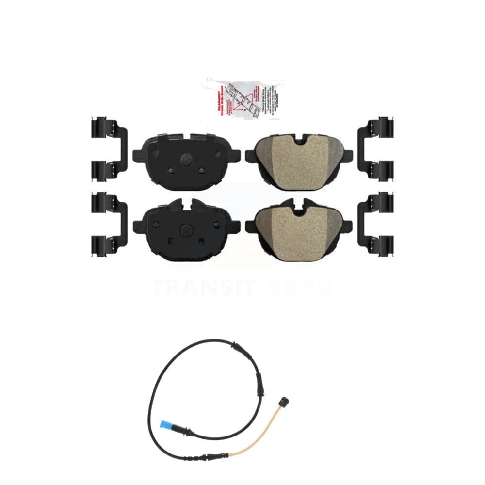 AmeriBRAKES - KNW-100881 - Rear Disc Brake Pad Kits image 1