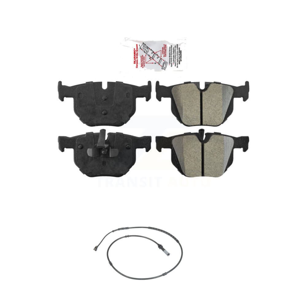 AmeriBRAKES - KNW-100894 - Rear Disc Brake Pad Kits image 1