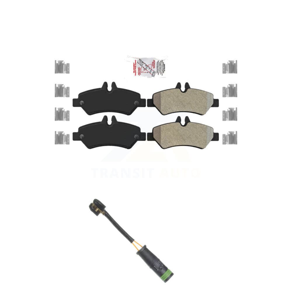 AmeriBRAKES - KNW-100897 - Rear Disc Brake Pad Kits image 1