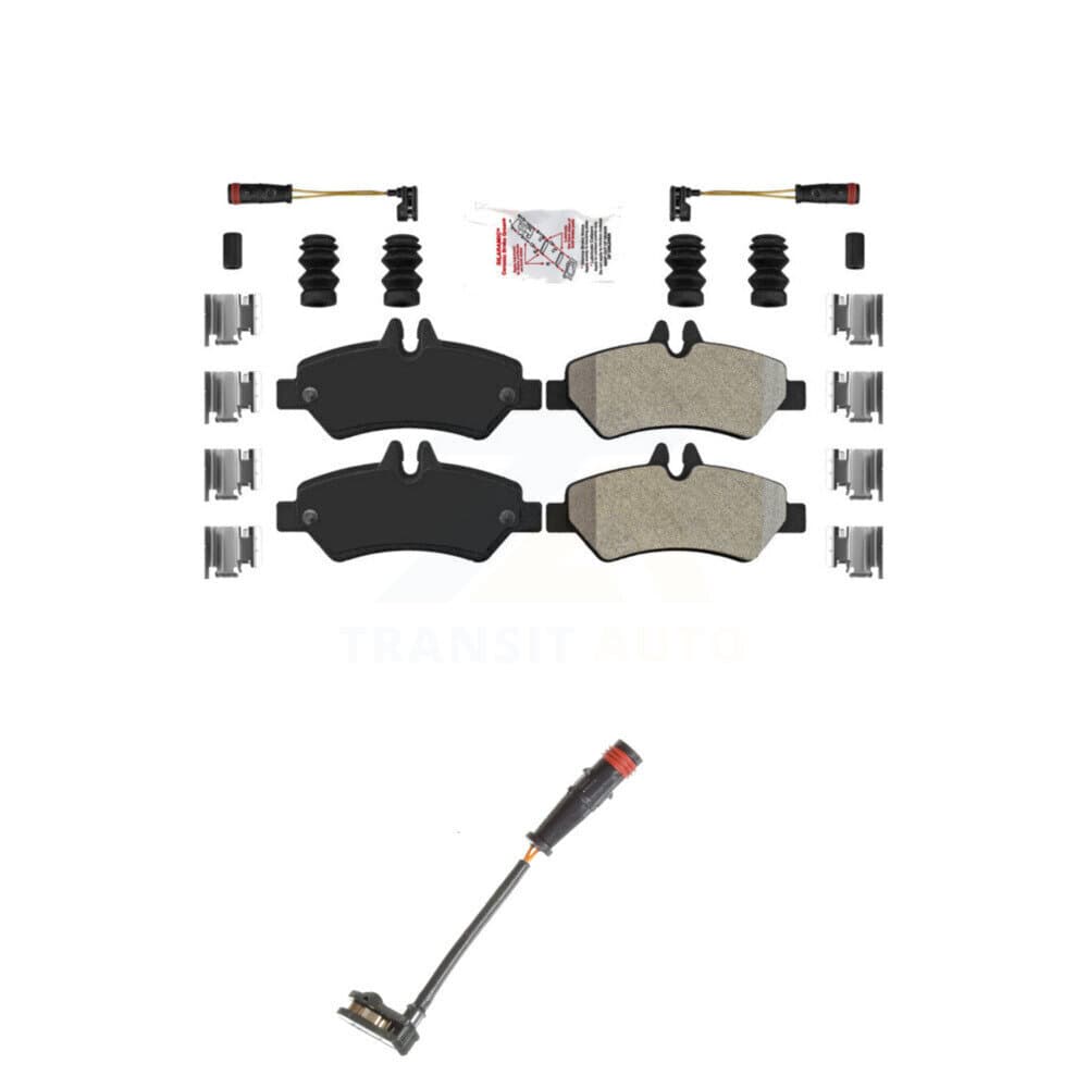 AmeriBRAKES - KNW-100903 - Rear Disc Brake Pad Kits image 1