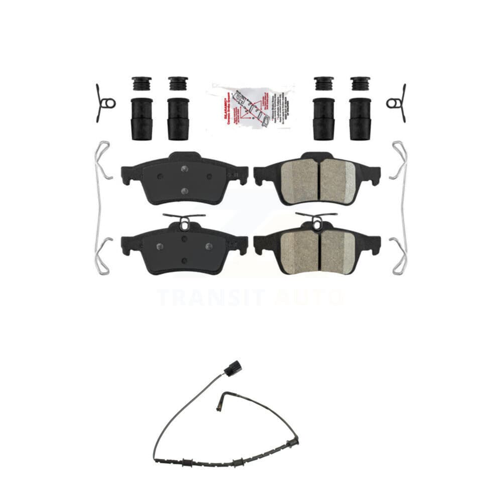 AmeriBRAKES - KNW-100948 - Rear Disc Brake Pad Kits image 1