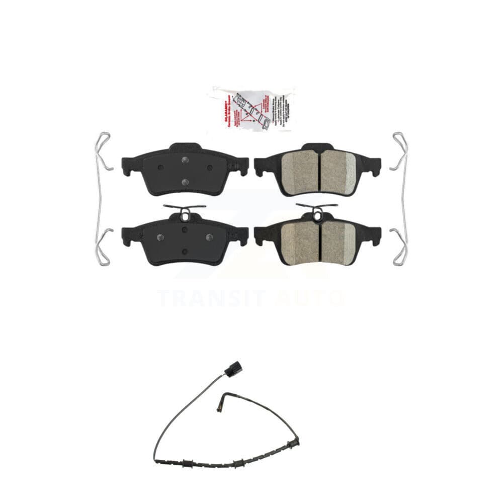 AmeriBRAKES - KNW-100949 - Rear Disc Brake Pad Kits image 1
