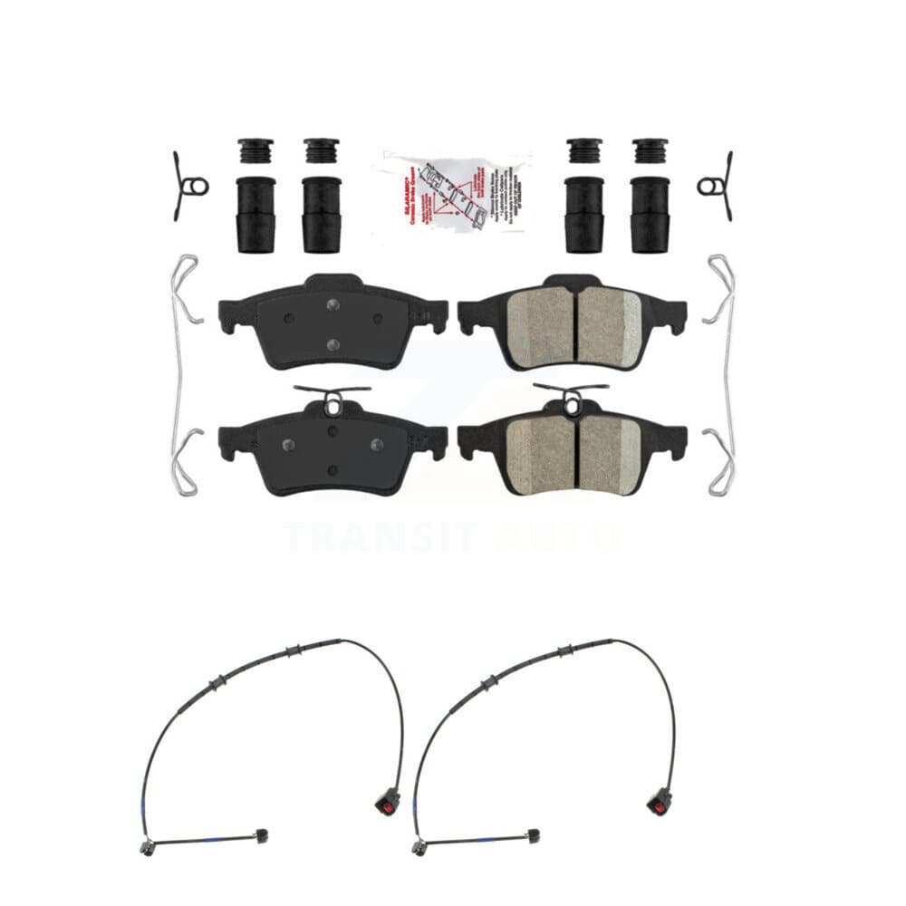 AmeriBRAKES - KNW-101007 - Rear Disc Brake Pad Kits image 1