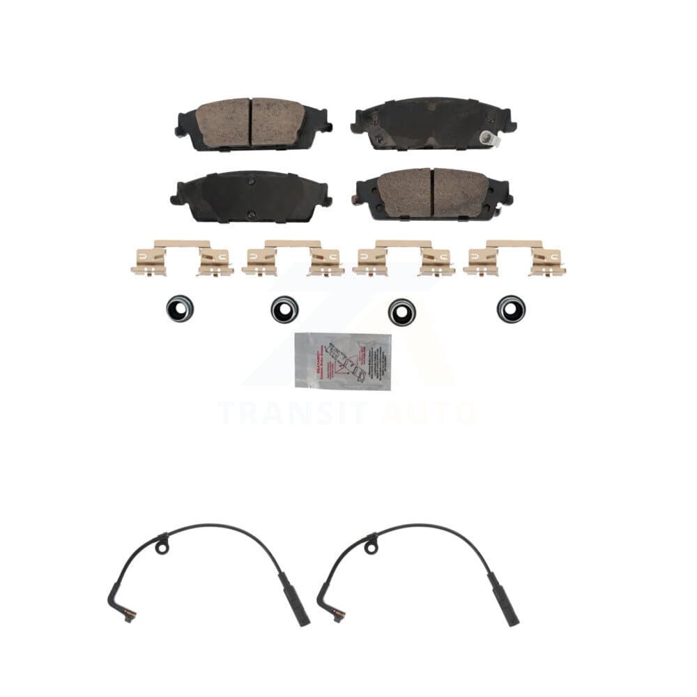 AmeriBRAKES - KNW-101010 - Rear Disc Brake Pad Kits image 1