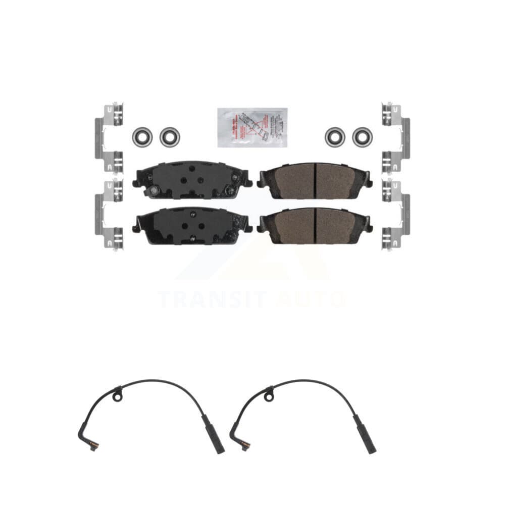 AmeriBRAKES - KNW-101011 - Rear Disc Brake Pad Kits image 1