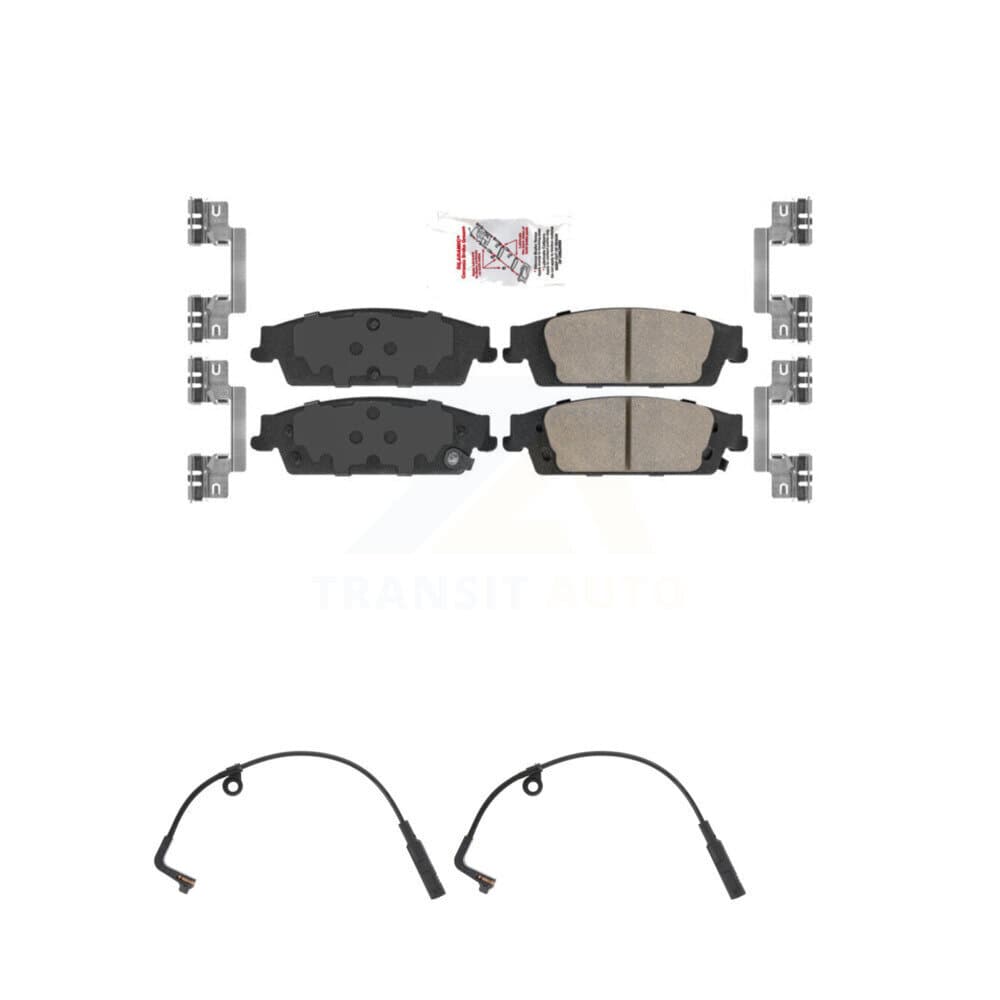 AmeriBRAKES - KNW-101013 - Rear Disc Brake Pad Kits image 1