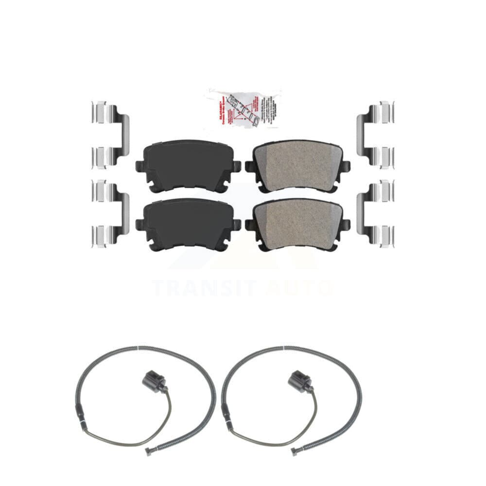 AmeriBRAKES - KNW-101080 - Rear Disc Brake Pad Kits image 1