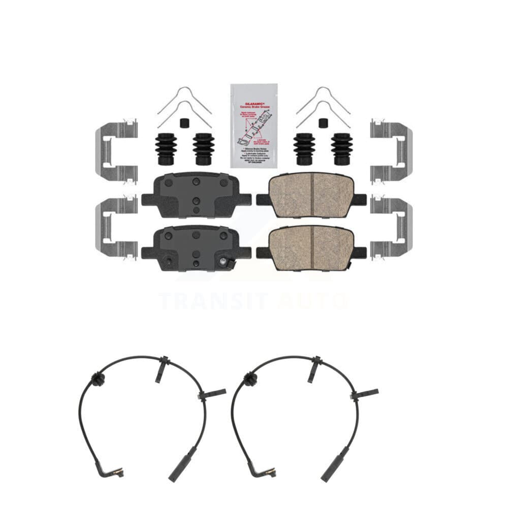 AmeriBRAKES - KNW-101092 - Rear Disc Brake Pad Kits image 1