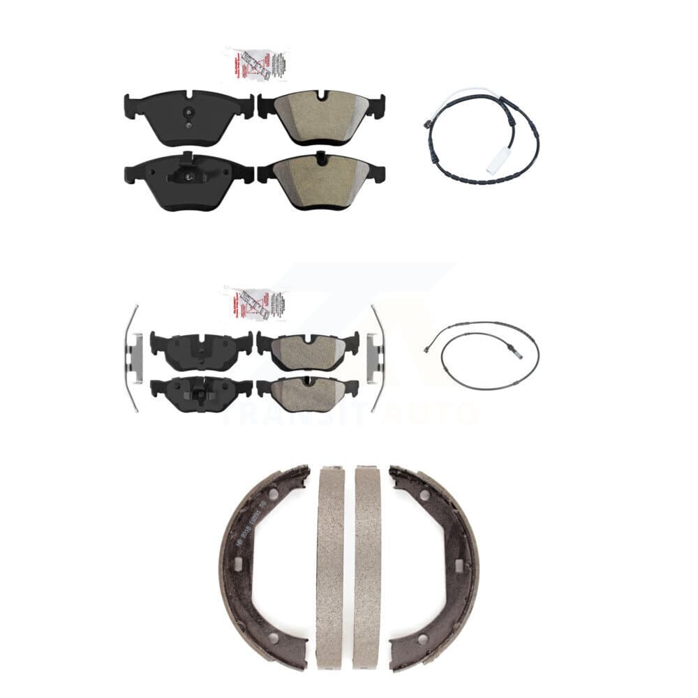 AmeriBRAKES - KNW-101177 - Front and Rear Disc Brake Pad Kits image 1
