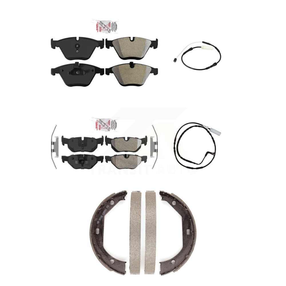 AmeriBRAKES - KNW-101194 - Front and Rear Disc Brake Pad Kits image 1
