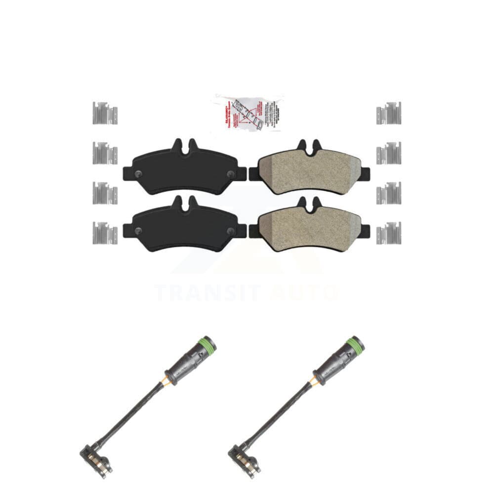 AmeriBRAKES - KNW-101253 - Rear Disc Brake Pad Kits image 1