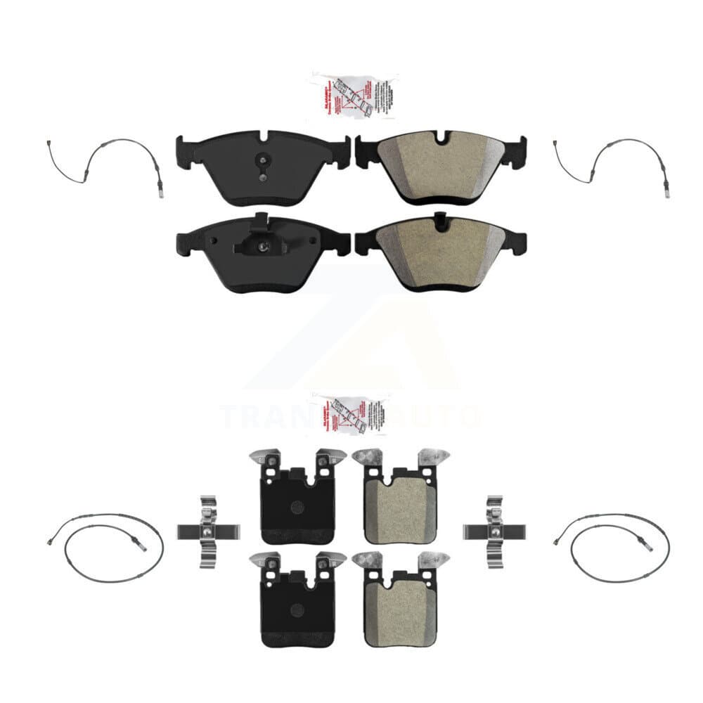 AmeriBRAKES - KNW-101266 - Front and Rear Disc Brake Pad Kits image 1