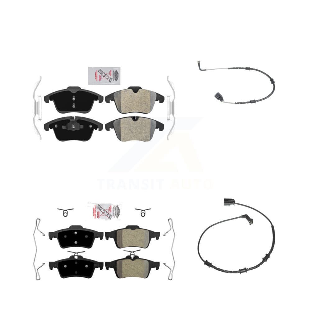 AmeriBRAKES - KNW-101392 - Front and Rear Disc Brake Pad Kits image 1