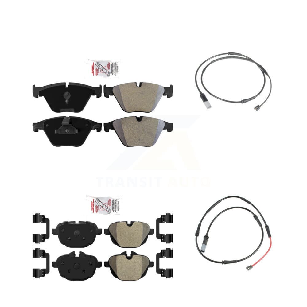 AmeriBRAKES - KNW-101410 - Front and Rear Disc Brake Pad Kits image 1