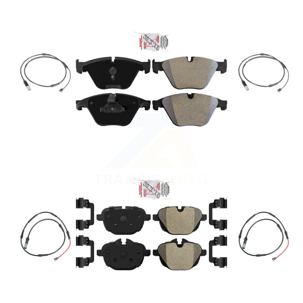 AmeriBRAKES - KNW-101423 - Front and Rear Disc Brake Pad Kits image 1