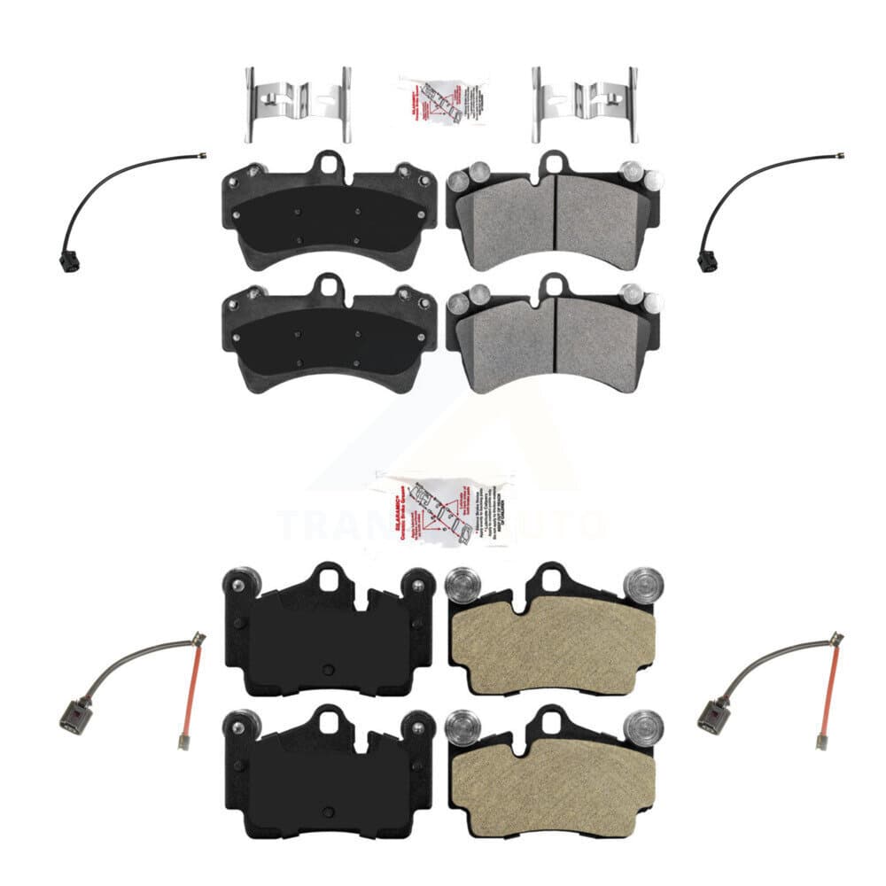 AmeriBRAKES - KNW-101433 - Front and Rear Disc Brake Pad Kits image 1