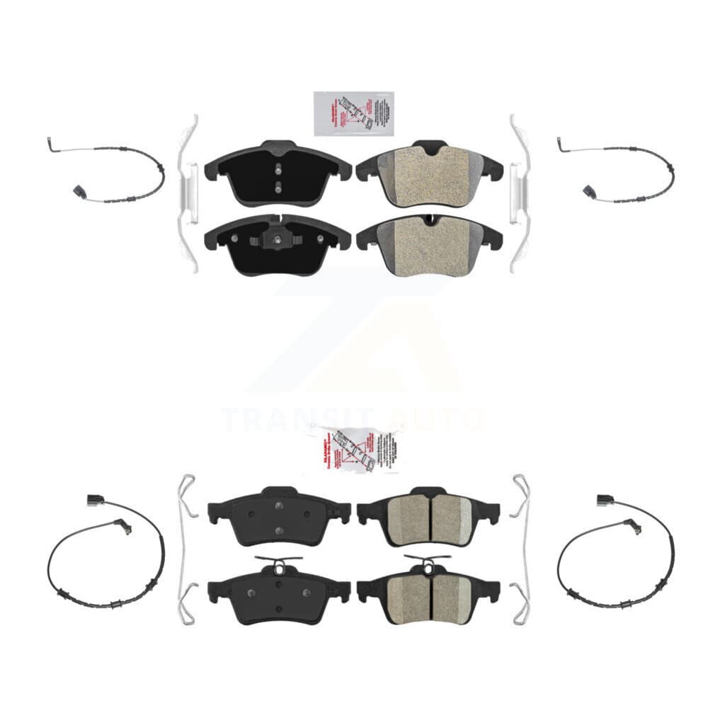 AmeriBRAKES - KNW-101436 - Front and Rear Disc Brake Pad Kits image 1