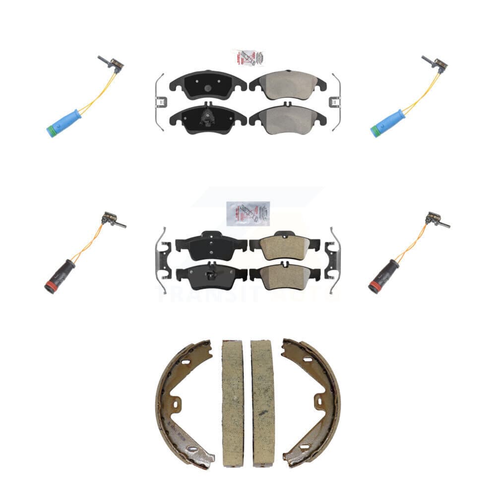 AmeriBRAKES - KNW-101462 - Front and Rear Disc Brake Pad Kits image 1