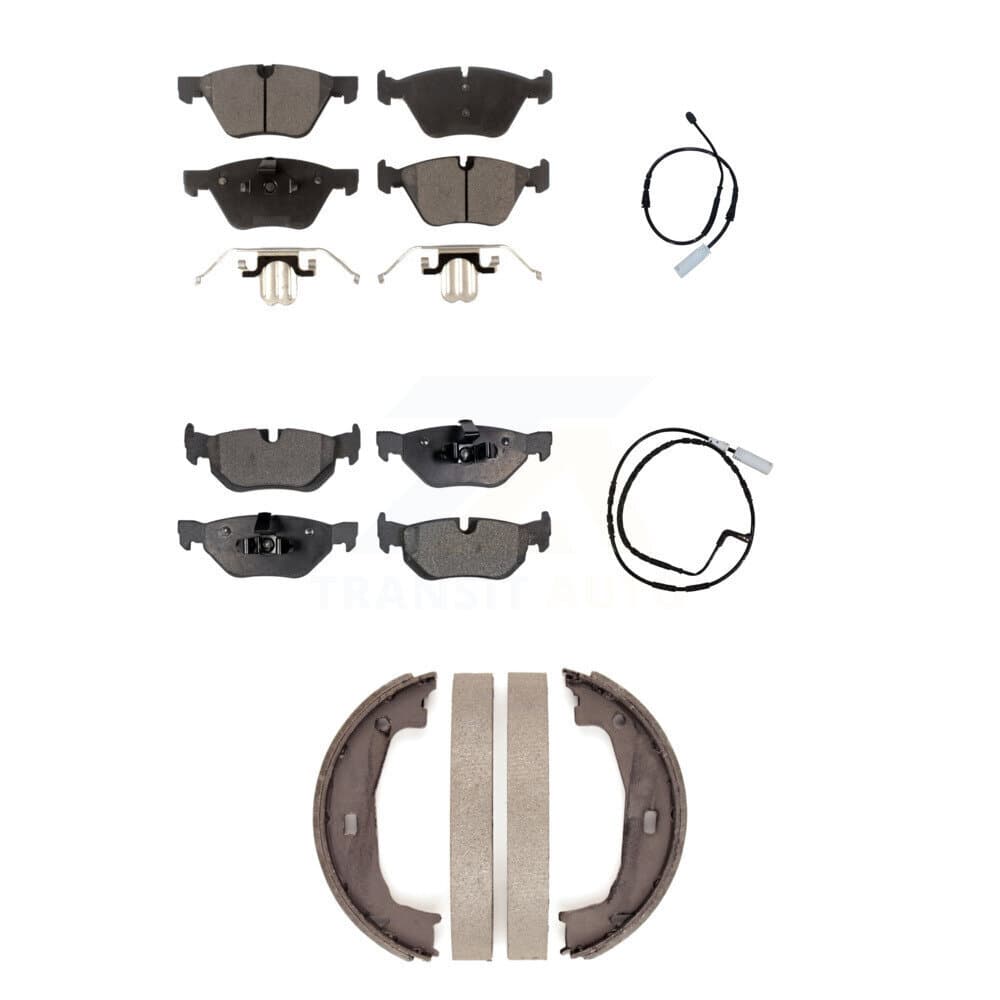 Positive Plus - KPW-100435 - Front and Rear Disc Brake Pad Kits image 1