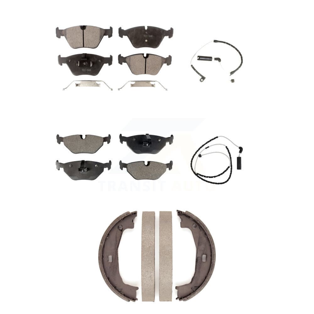 Positive Plus - KPW-100444 - Front and Rear Disc Brake Pad Kits image 1