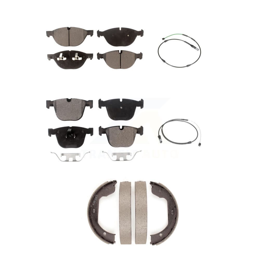 Positive Plus - KPW-100445 - Front and Rear Disc Brake Pad Kits image 1