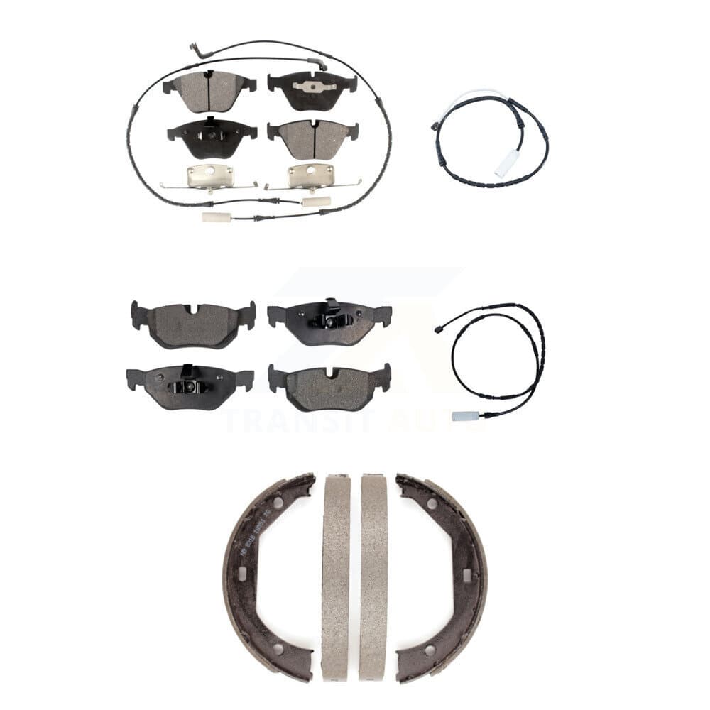 Positive Plus - KPW-100451 - Front and Rear Disc Brake Pad Kits image 1