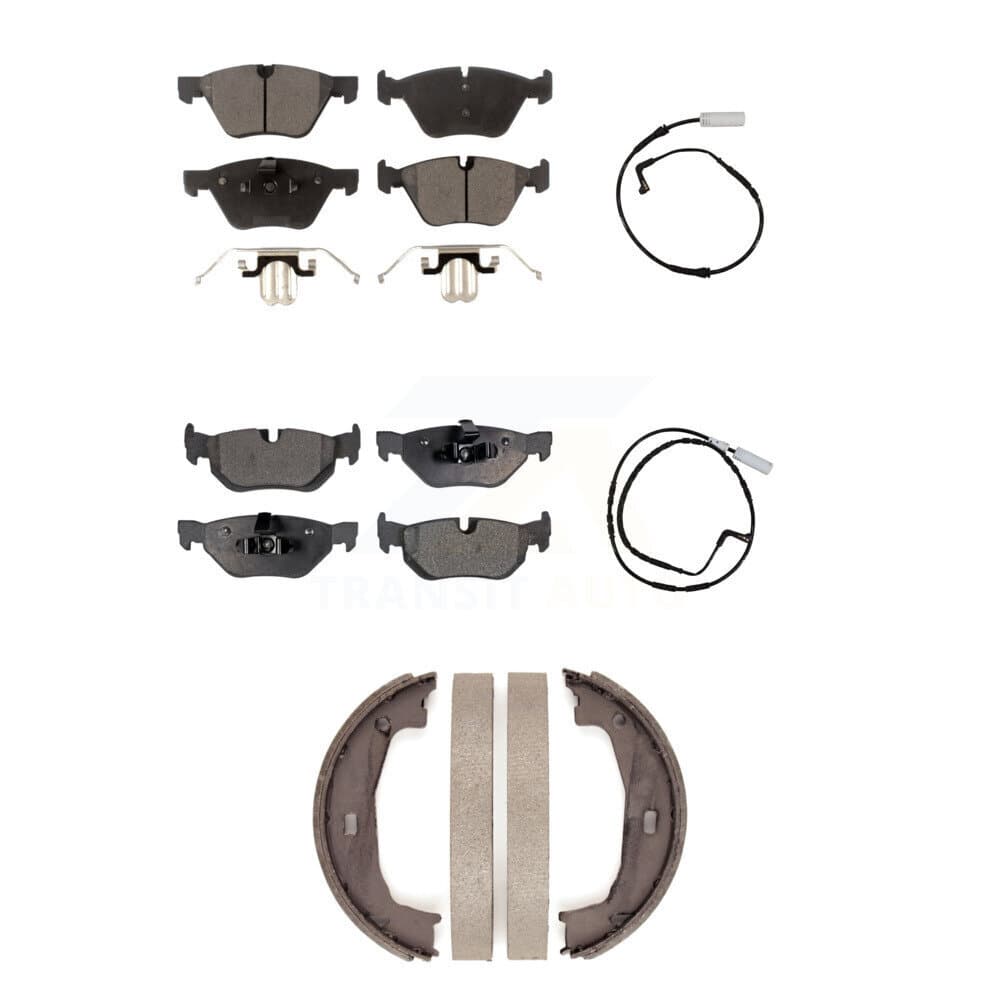 Positive Plus - KPW-100472 - Front and Rear Disc Brake Pad Kits image 1