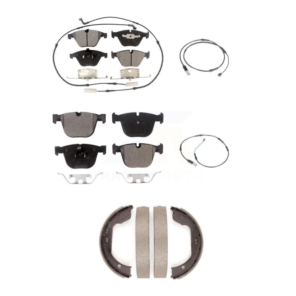 Positive Plus - KPW-100477 - Front and Rear Disc Brake Pad Kits image 1