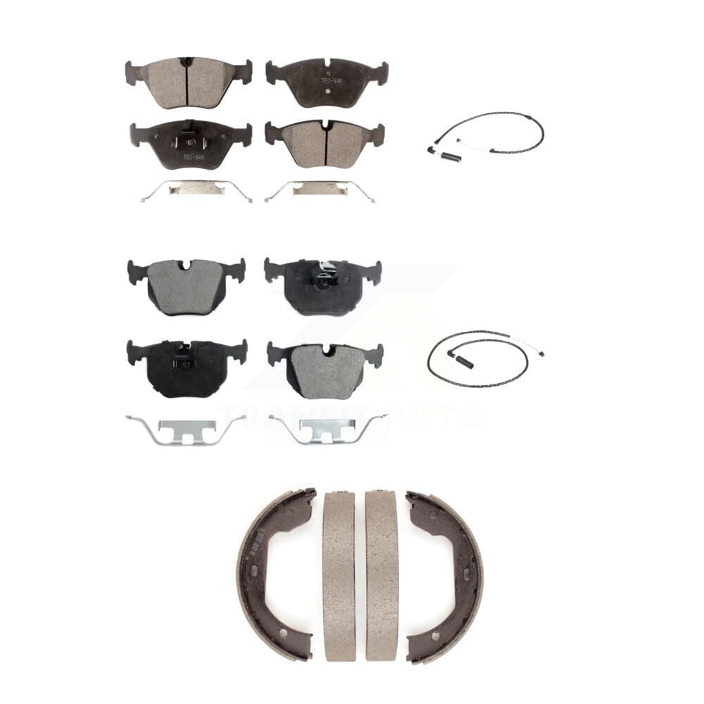 Positive Plus - KPW-100478 - Front and Rear Disc Brake Pad Kits image 1