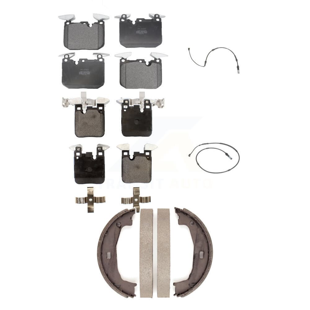 Positive Plus - KPW-100483 - Front and Rear Disc Brake Pad Kits image 1