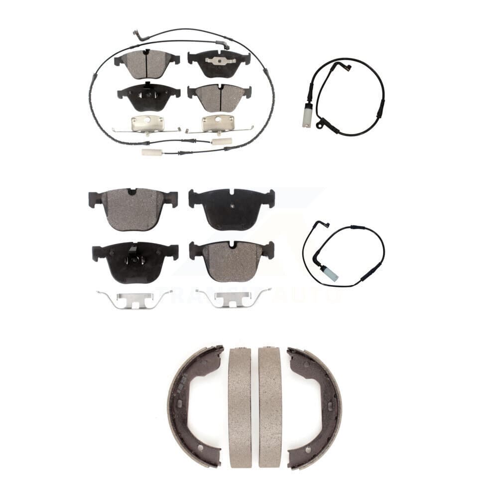 Positive Plus - KPW-100491 - Front and Rear Disc Brake Pad Kits image 1