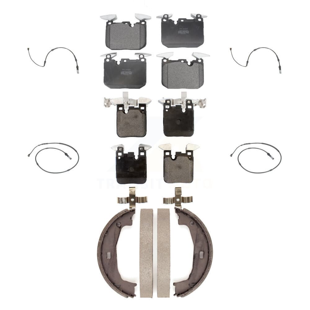 Positive Plus - KPW-100513 - Front and Rear Disc Brake Pad Kits image 1