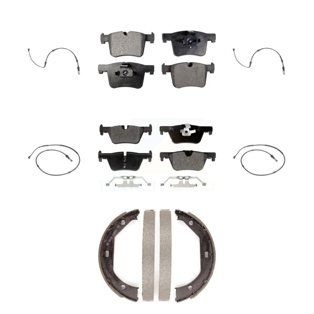 Positive Plus - KPW-100514 - Front and Rear Disc Brake Pad Kits image 1